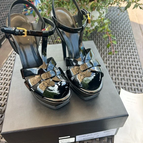 Yves St. Laurent Tribute 105 platform size 38 - Picture 4 of 11